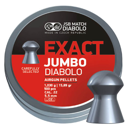 Пули JSB  «EXACT JUMBO DIABOLO» 1.03г. 5,52мм  500шт