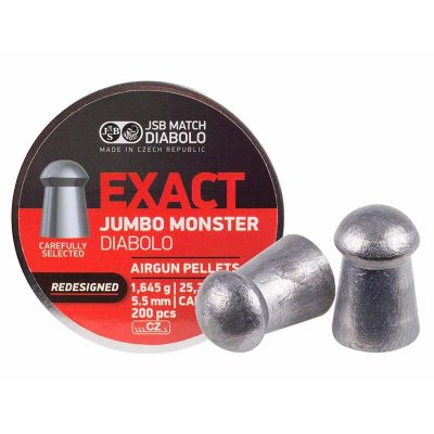 Пули JSB JUMBO Monster REDESIGNED DIABOLO 1.645гр. 5,52мм.  200шт
