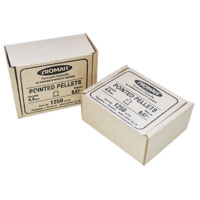 Пули «Люман» Domed pellets, 0,57 г. по 1250 шт.