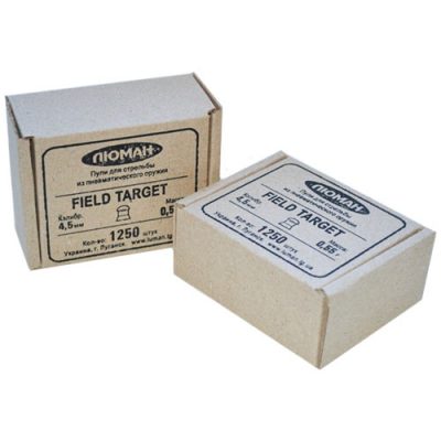 Пули «Люман» Field Target, 0,55 г. по 1250 шт.