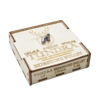 Пули полнотелые TUNDRA EXPANDING BULLET 5.5(5.54) 2.6г 100шт