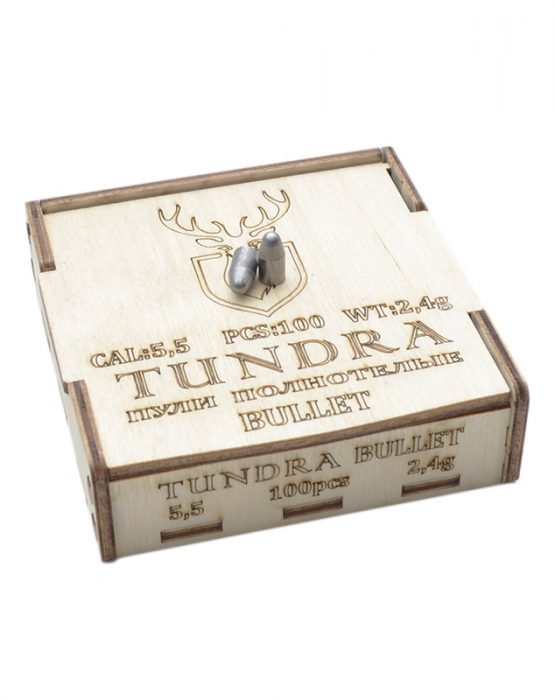Пули полнотелые TUNDRA BULLET 5.5(5.54) 2.4г 100шт купить
