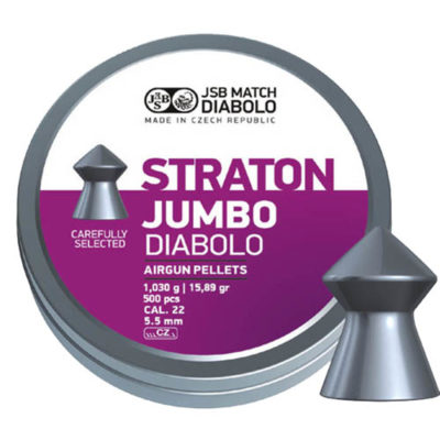Пули JSB  «Straton JUMBO DIABOLO» 1.03гр. 5,50мм.  500шт (острые)