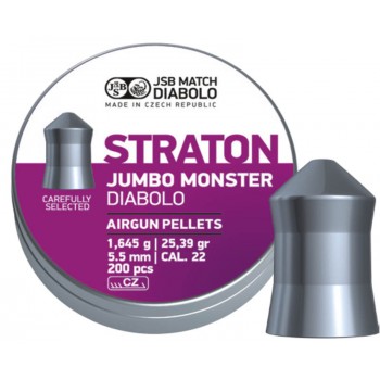 Пули JSB  «Straton JUMBO Monster DIABOLO» 1.645гр. 5,50мм.  200шт