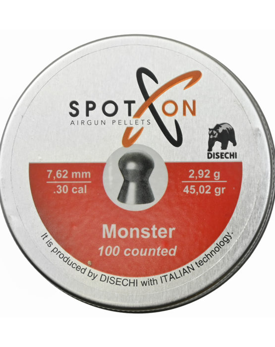 Пули пневматические Spoton Disechi Monster 7.62 мм (2.92 г, 100 шт)