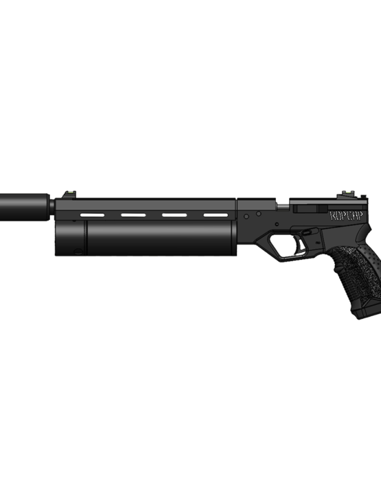 KrugerGun Пистолет КОРСАР  5,5мм ПЛАСТИК D42/240мм