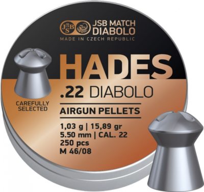 Пули JSB DIABOLO HADES 1,03 гр. 5,5мм 500шт