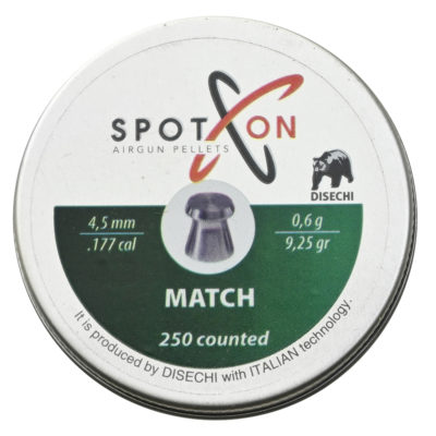 Пули пневматические Spoton Disechi Match 4.5 мм (0.60 г, 250 шт)